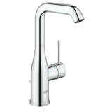 Grohe Essence New aukštas praustuvo maišytuvas chromo spalvos su pasukamu snapu ir snapu