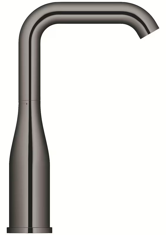 Aukšta svirtinis praustuvo maišytuvas Grohe Essence New, Hard Graphite spalvos, su pasukamu snapeliu