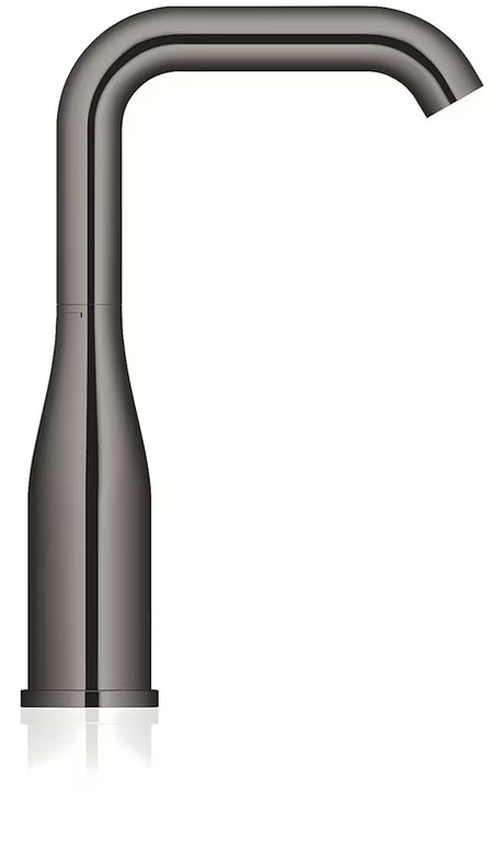 Aukšta svirtinis praustuvo maišytuvas Grohe Essence New, Hard Graphite spalvos, su pasukamu snapeliu