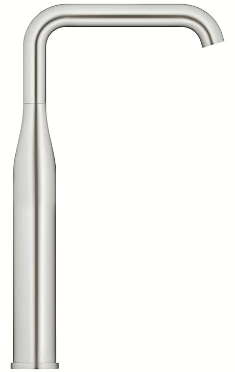 Grohe Essence New aukštas praustuvo maišytuvas, supersteel apdailos, su pasukamu snapu