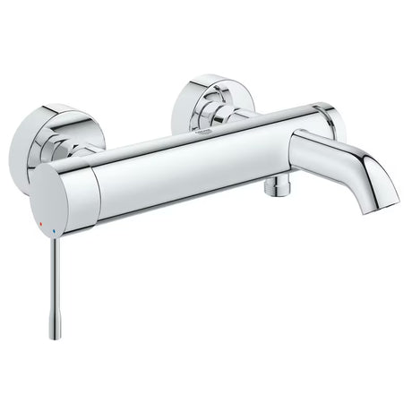 Sieninė svirtinis vonios maišytuvas Grohe Essence New, chromuotas, su automatiniu vonios / dušo perjungikliu