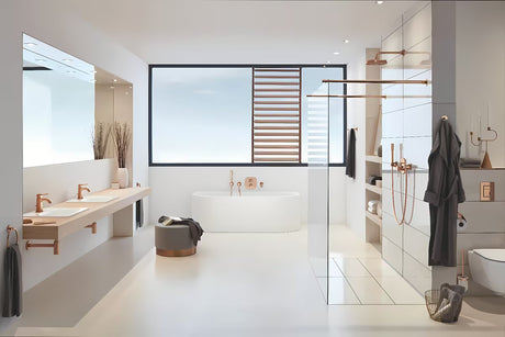 Rankšluosčio žiedas Grohe Essentials, warm sunset apdaila, su paslėptu tvirtinimu