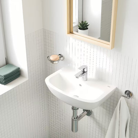 Skaidraus stiklo muilinė Grohe Essentials be laikiklio vonios kambariui