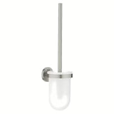 WC šepečiai Grohe Essentials komplektas, matinė supersteel apdaila, su paslėptu tvirtinimu prie sienos