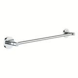 Chromuotas rankšluosčio laikiklis Grohe Essentials su strypu ir paslėptu tvirtinimu prie sienos
