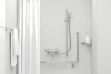 Chromuotas rankšluosčio laikiklis Grohe Essentials su strypu ir paslėptu tvirtinimu prie sienos