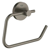 Tualetinio popieriaus laikiklis Grohe Essentials, Brushed Hard Graphite spalvos, su paslėptu tvirtinimu