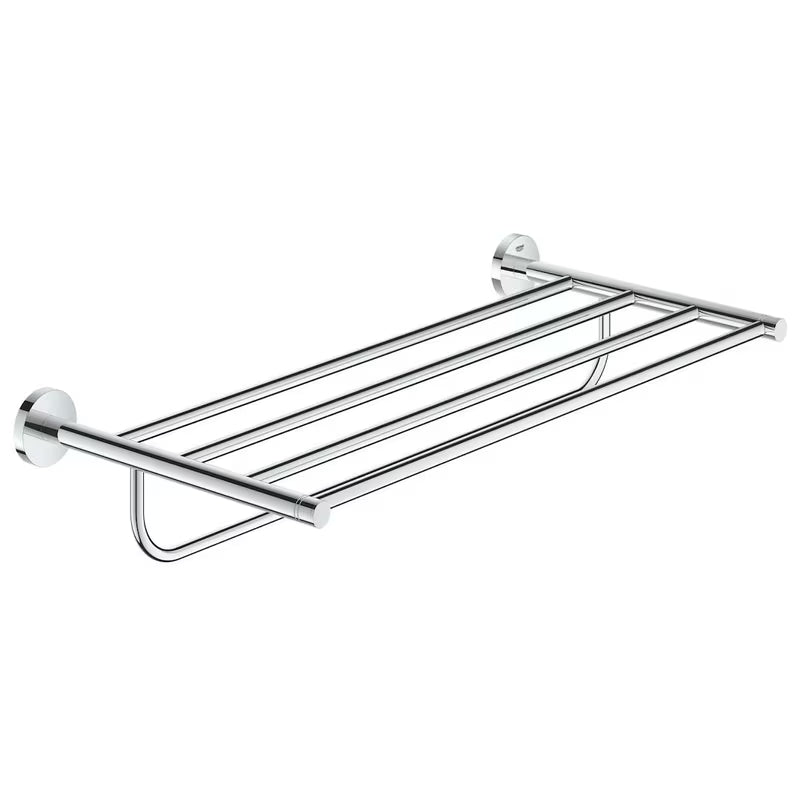 Chromuotas laikiklis keliems rankšluosčiams Grohe Essentials su paslėptu tvirtinimu
