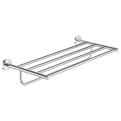 Chromuotas laikiklis keliems rankšluosčiams Grohe Essentials su paslėptu tvirtinimu