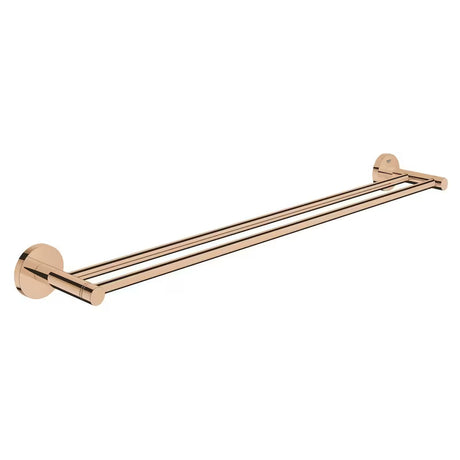 Dvigubas rankšluosčio laikiklis Grohe Essentials, warm sunset spalvos, su paslėptu tvirtinimu