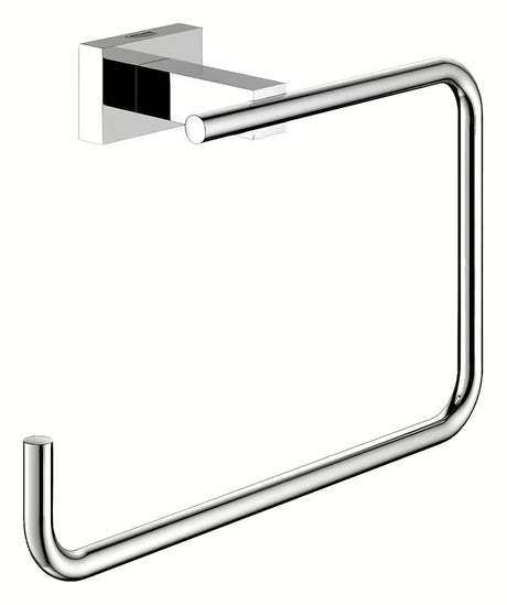 Chromuotas rankšluosčių žiedas Grohe Essentials Cube su paslėptu tvirtinimu