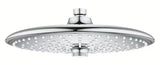 Chromuota viršutinis dušas Grohe Euphoria 260 smartcontrol, 260 mm skersmens, su trimis srovės režimais