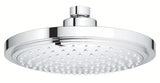 Chromuotas viršutinis dušas Grohe Euphoria Cosmopolitan 180 su apvalia galvute ir Rain srove