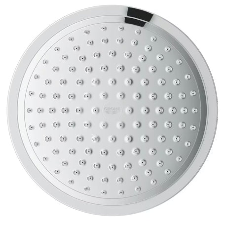 Chromuotas viršutinis dušas Grohe Euphoria Cosmopolitan 180 su apvalia galvute ir Rain srove