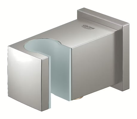 Grohe Euphoria Cube išvadas potinkinis su sieniniu laikikliu, apdaila dušai, spalva supersteel