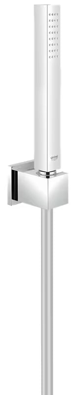 Rankinio dušo Komplektas Grohe Euphoria Cube chromo spalvos, su rankiniu dušu, laikikliu ir dušo žarna Silverflex 1 250 mm.