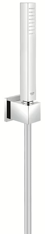 Grohe Euphoria Cube Stick vonios dušo komplektas, chromo spalvos, su rankiniu dušeliu, laikikliu ir 1 250 mm žarna