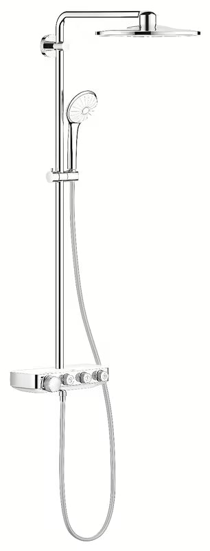 Grohe Euphoria smartcontrol System dušo sistema su termostatiniu maišytuvu baltos spalvos