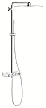 Chrominis dušo sistema Grohe Euphoria smartcontrol su termostatu, 310 mm viršutiniu dušu ir rankiniu dušu