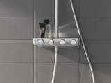 Chrominis dušo sistema Grohe Euphoria smartcontrol su termostatu, 310 mm viršutiniu dušu ir rankiniu dušu