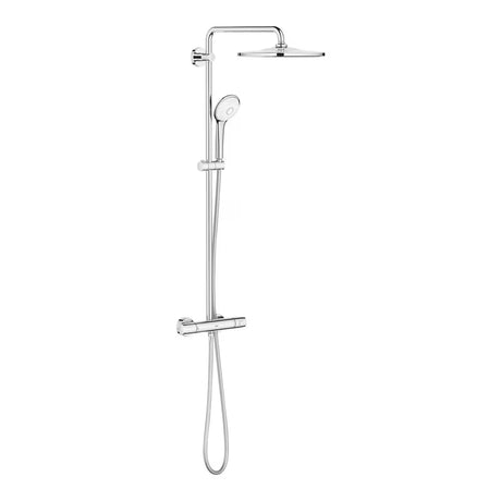 Grohe Euphoria System dušo sistema su termostatiniu maišytuvu chromo spalvos