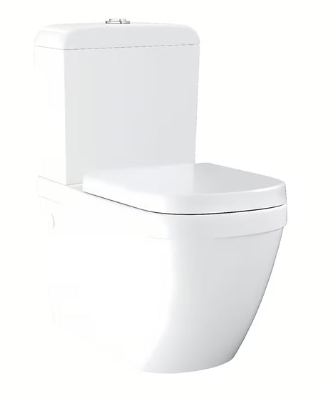 Pastatomas klozetas Grohe Euro Ceramic baltos spalvos su sėdyne softclose su bakeliu