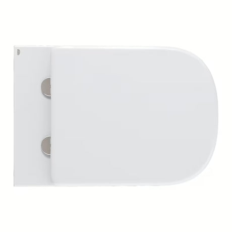 Baltas pakabinamas KLOZETAS Grohe Euro Ceramic Rimless su galiniu nuotaku ir giliu nuplovimu