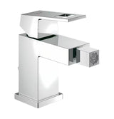 Grohe Eurocube svirtinis stovintis bidė maišytuvas su praustuvo dugno vožtuvas chromo spalvos