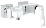 Chrominis svirtinis sieninė dušo maišytuvas Grohe Eurocube kvadratinio dizaino