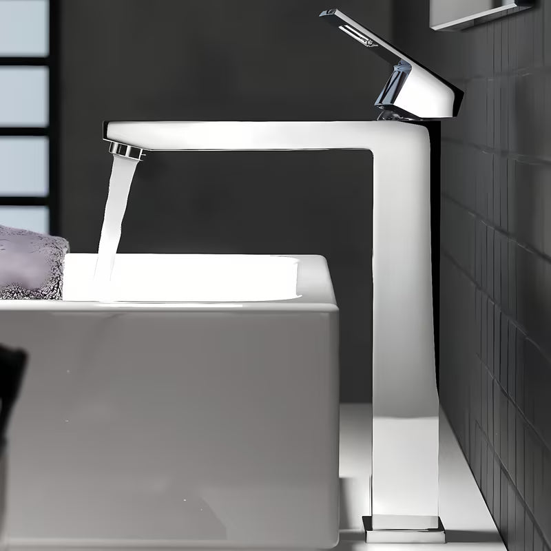 Grohe Eurocube aukštas praustuvo maišytuvas chromo apdailos pro pastatomas ant stalviršio praustuvas