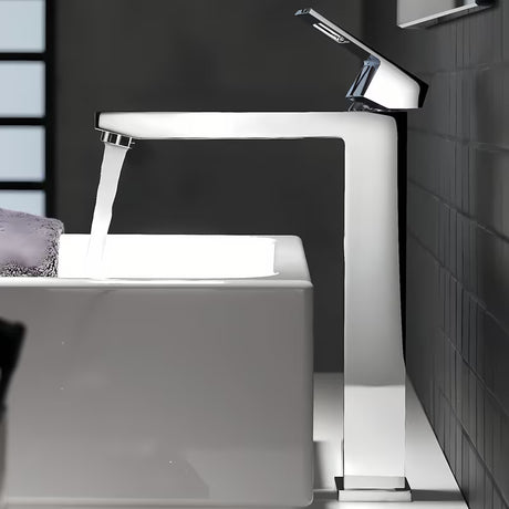 Grohe Eurocube aukštas praustuvo maišytuvas chromo apdailos pro pastatomas ant stalviršio praustuvas