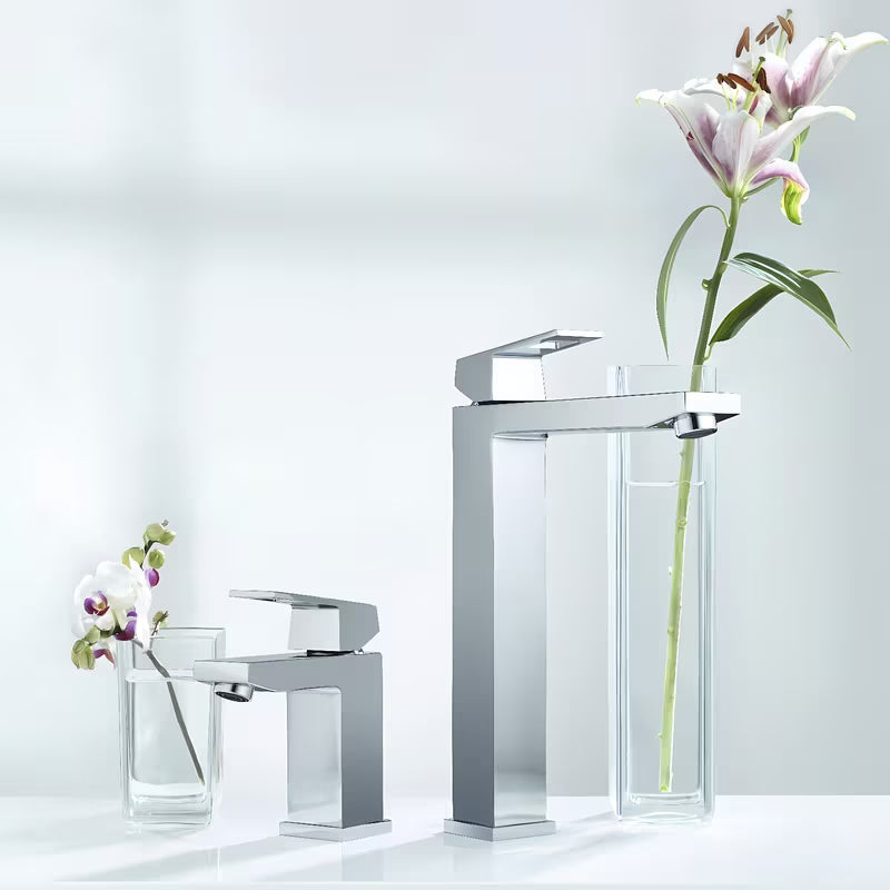 Grohe Eurocube aukštas praustuvo maišytuvas chromo apdailos pro pastatomas ant stalviršio praustuvas