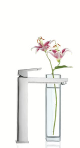 Grohe Eurocube aukštas praustuvo maišytuvas chromo apdailos pro pastatomas ant stalviršio praustuvas