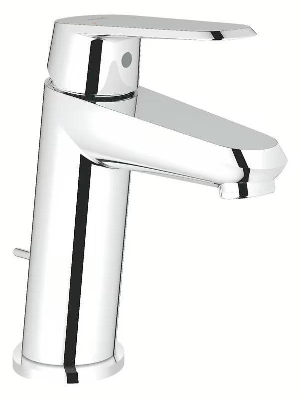 Chromuotas praustuvo maišytuvas Grohe Eurodisc Cosmopolitan su svirtiniu valdymu ir dugno vožtuvu