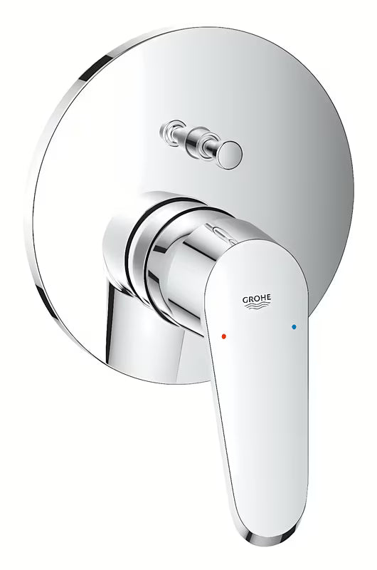 Grohe Eurodisc Cosmopolitan potinkinė dušo ir vonios maišytuvas, chromo spalvos, su 2 krypčių perjungikliu.