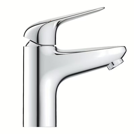 Chromuotas svirtinis praustuvo maišytuvas Grohe Euroeco su taupia Grohe Water Saving technologija