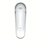 Chromuotas svirtinis praustuvo maišytuvas Grohe Euroeco su taupia Grohe Water Saving technologija