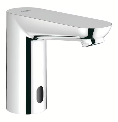 Chromuota sensorinė praustuvo maišytuvas Grohe Euroeco su infraraudonųjų spindulių jutikliu