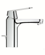 Chromo spalvos praustuvo svirtinis maišytuvas Grohe Eurosmart Cosmopolitan su grandinėle