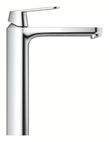 Grohe Eurosmart Cosmopolitan aukštas praustuvo maišytuvas chromo apdailos pro laisvai pastatomi praustuvai.