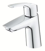 Chromuotas svirtinis stovintis praustuvo maišytuvas Grohe Eurosmart New su click-clack