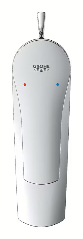 Chromo spalvos svirtinis stovintis praustuvo maišytuvas Grohe Eurosmart New su praustuvo dugno vožtuvas