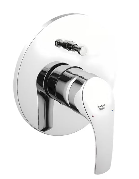 Potinkinė dušo ir vonios maišytuvas Grohe Eurosmart New, chromo spalvos.
