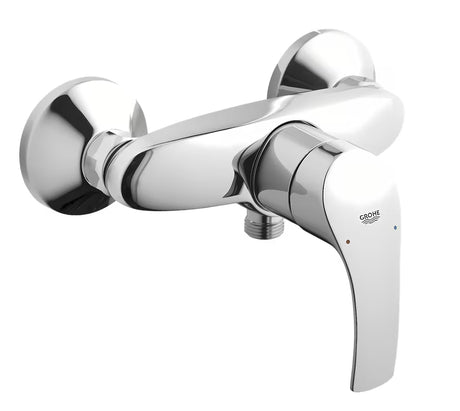 Grohe Eurosmart New svirtinis sieninė dušo maišytuvas, chromo spalvos