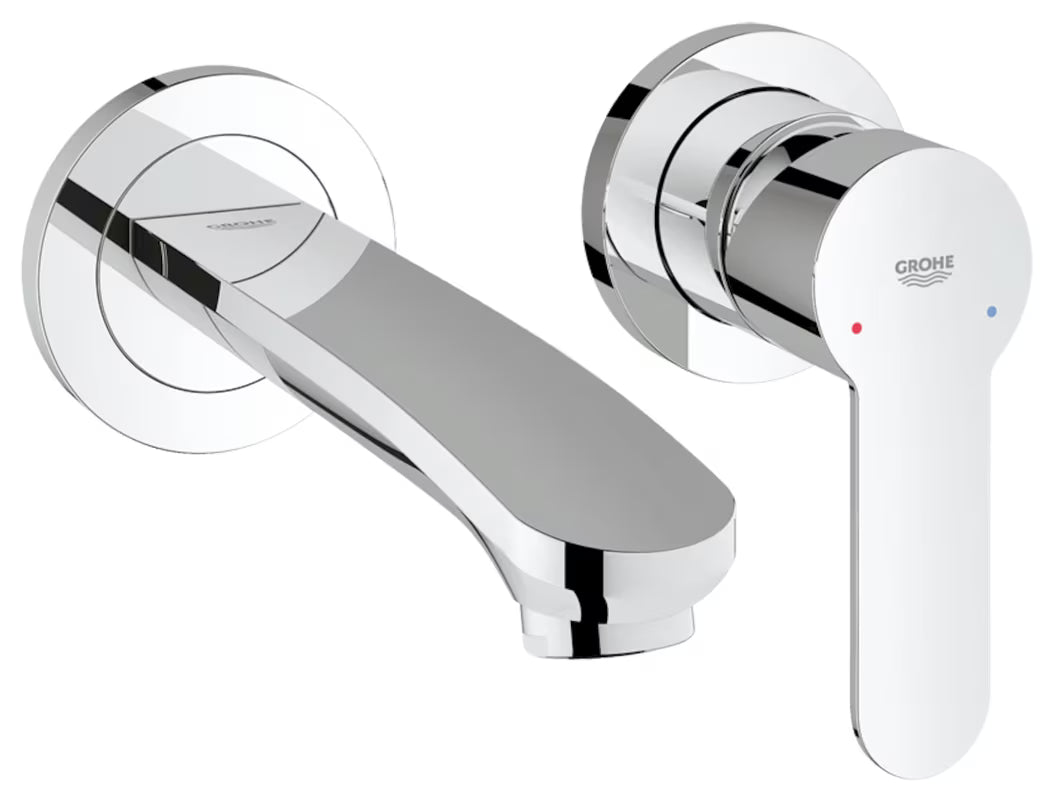 Chromuotas potinkinė praustuvo maišytuvas Grohe Eurostyle Cosmopolitan su Grohe AquaGuide technologija