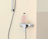 Chromuotas sieninė svirtinis dušo maišytuvas Grohe Eurostyle Cosmopolitan su Grohe SilkMove technologija