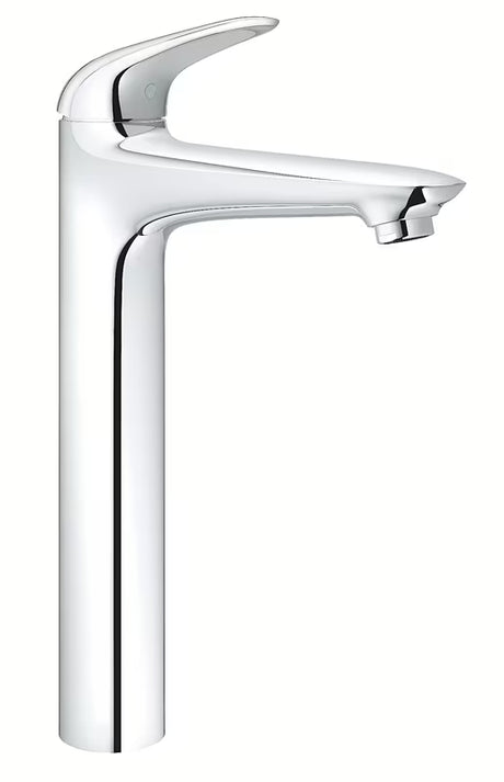 Grohe Eurostyle New aukšta svirtinis praustuvo maišytuvas, chromo spalvos, pro stalviršinis praustuvas