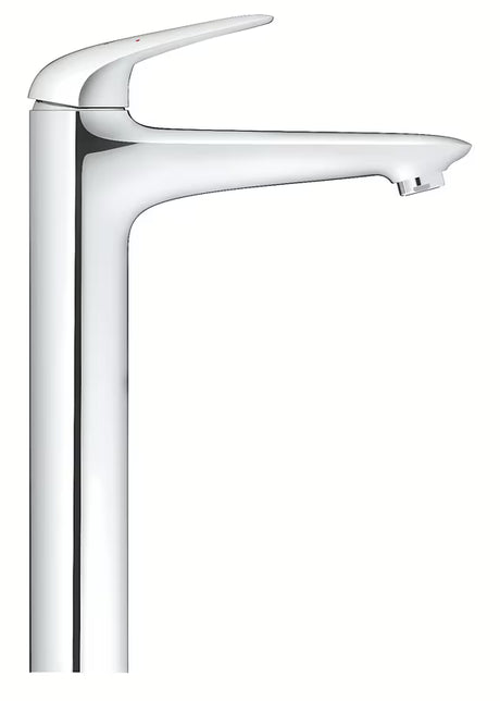 Grohe Eurostyle New aukšta svirtinis praustuvo maišytuvas, chromo spalvos, pro stalviršinis praustuvas