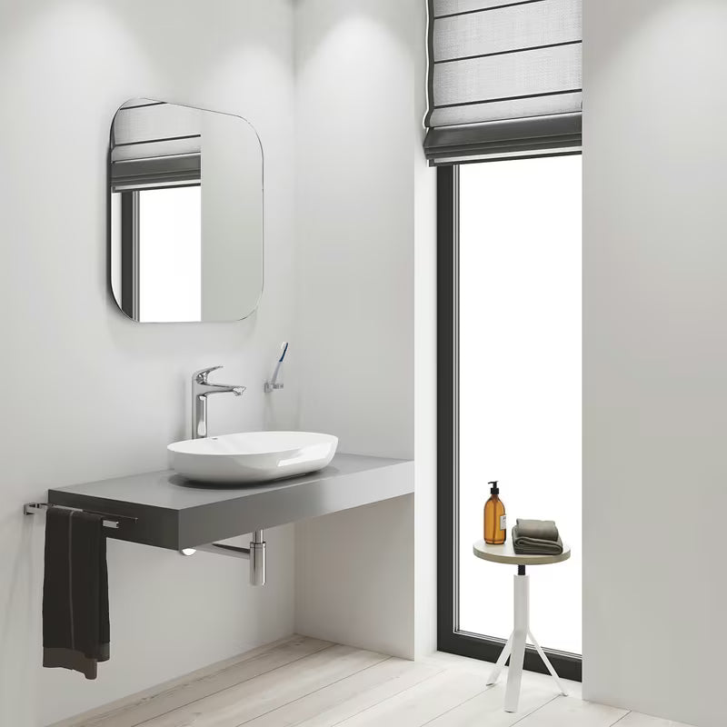 Grohe Eurostyle New aukšta svirtinis praustuvo maišytuvas, chromo spalvos, pro stalviršinis praustuvas