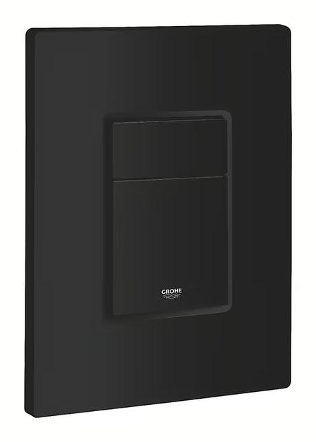 Vandens nuleidimo Mygtukas Grohe Even matt black apdailos su dvigubu nuleidimu